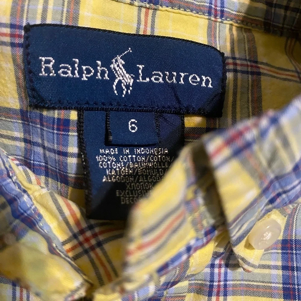 Ralph Lauren Shirt - size 6